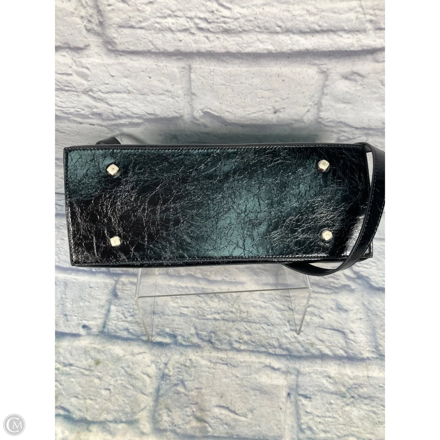Crossbody Leather By Clothes Mentor, Size: Medium