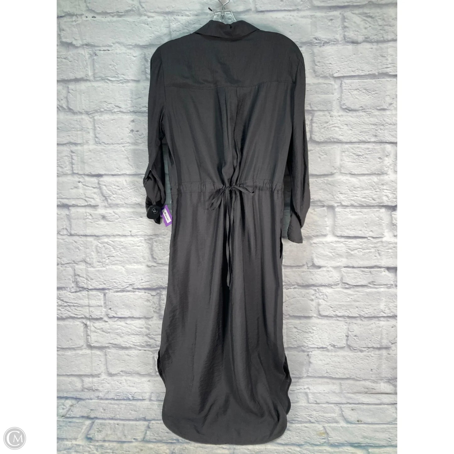 Dress Casual Maxi By Maeve In Grey, Size: S