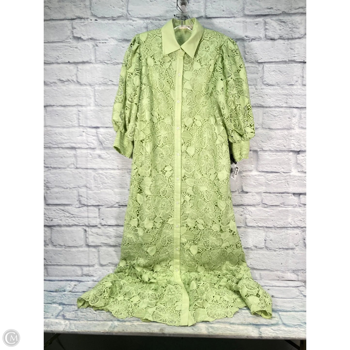 Dress Casual Maxi By Solitaire In Green, Size: M