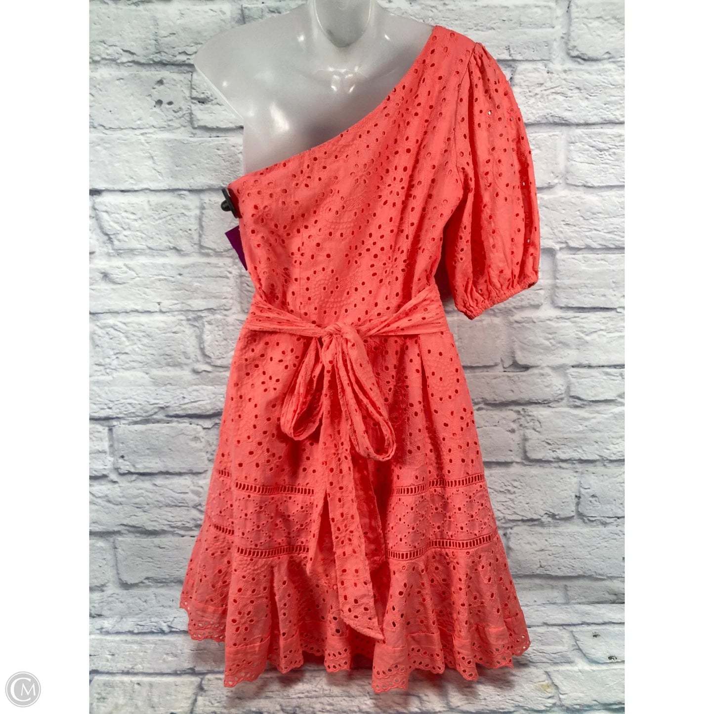 Dress Casual Short By Clothes Mentor In Coral, Size: M