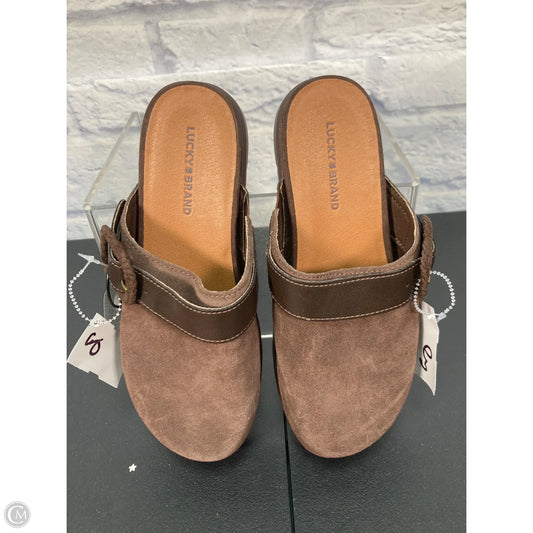 Shoes Flats By Lucky Brand In Brown, Size: 7.5