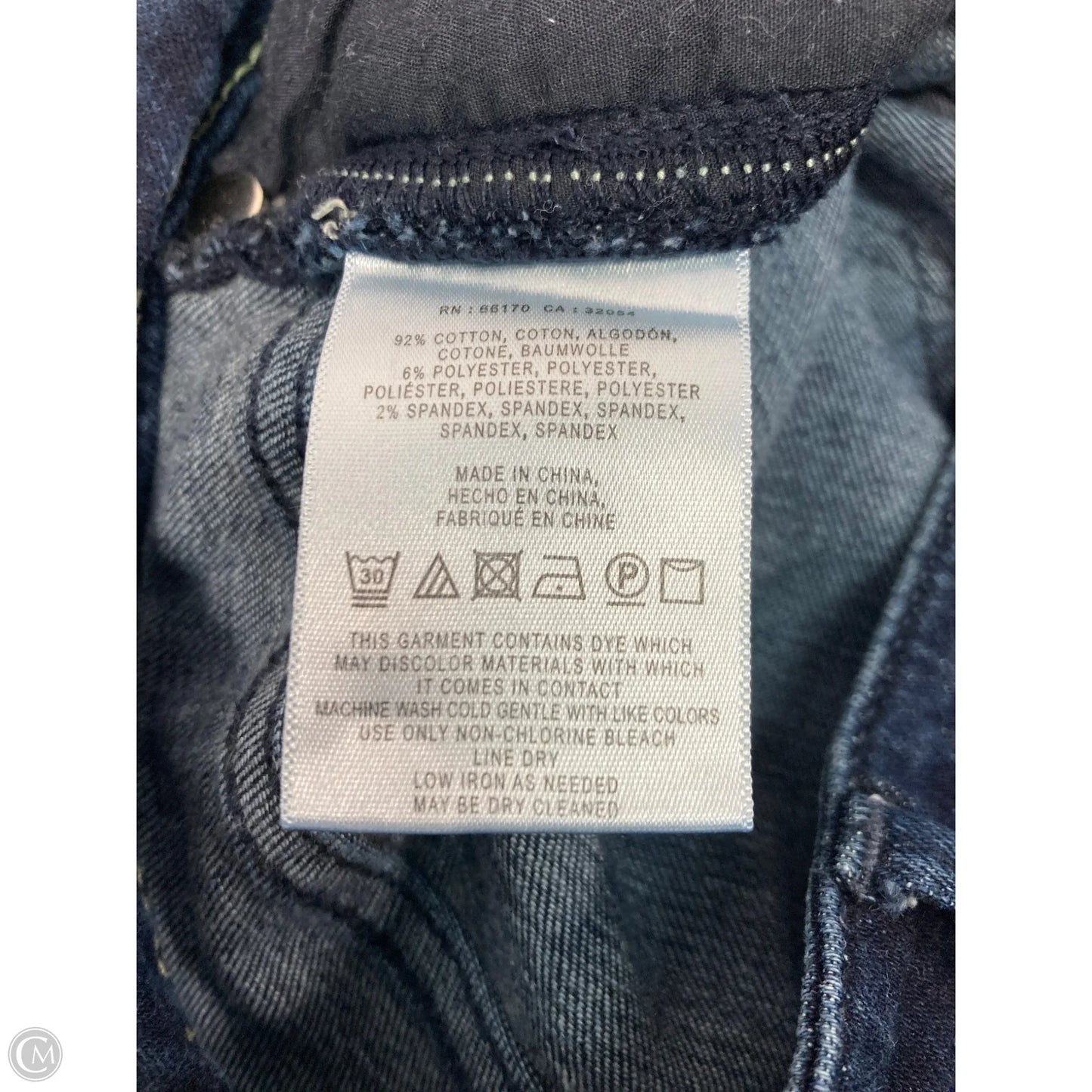 Jeans Flared By Pilcro In Blue Denim, Size: 8