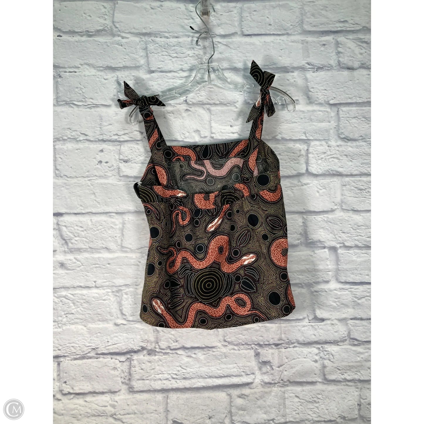 Top Sleeveless By Corey Lynn Calter In Black & Brown, Size: S