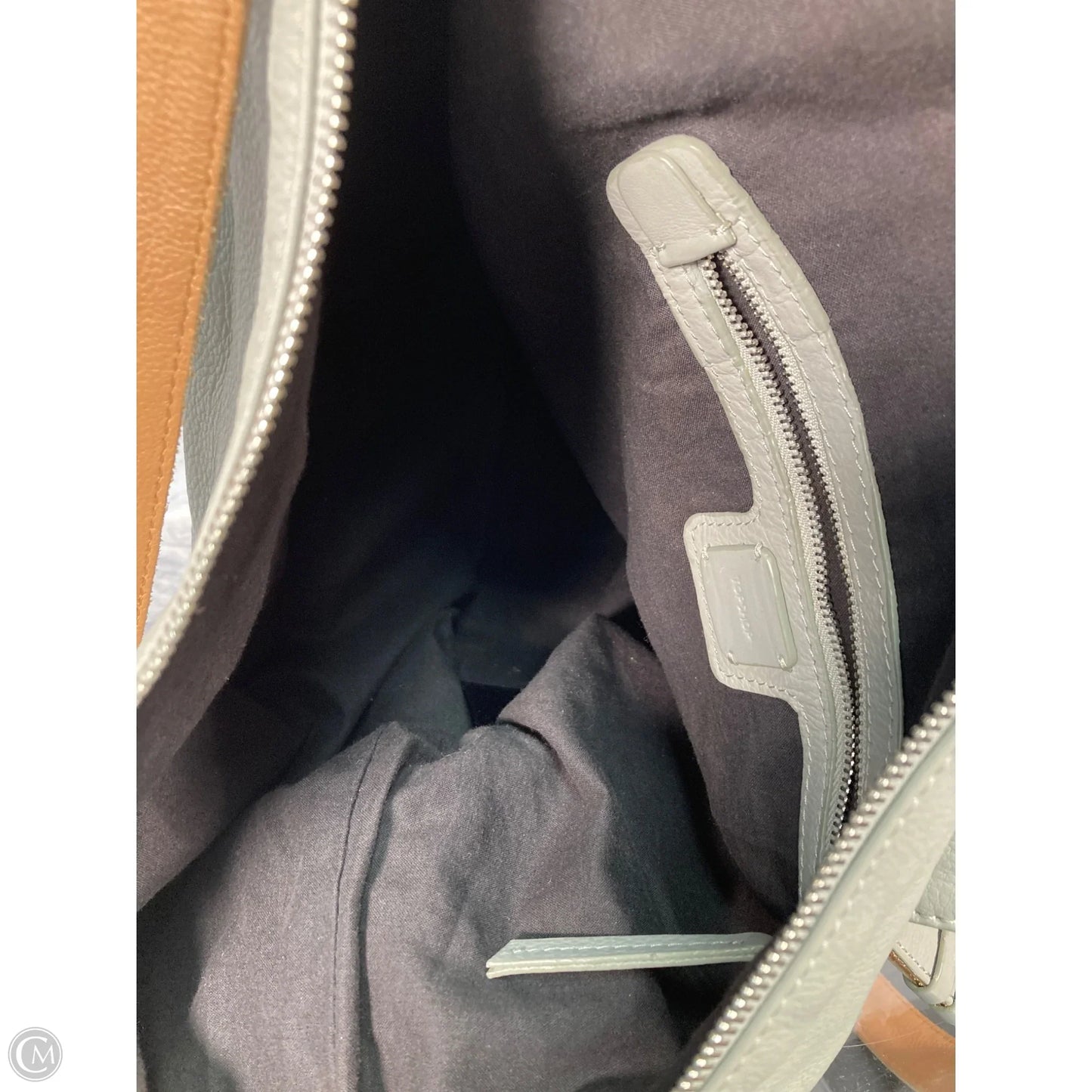 Backpack Leather By Topshop, Size: Large