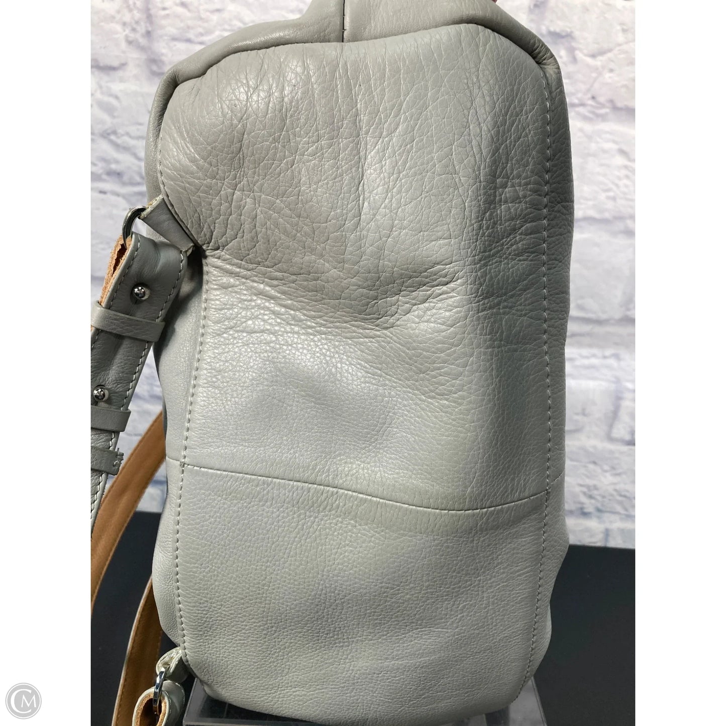 Backpack Leather By Topshop, Size: Large