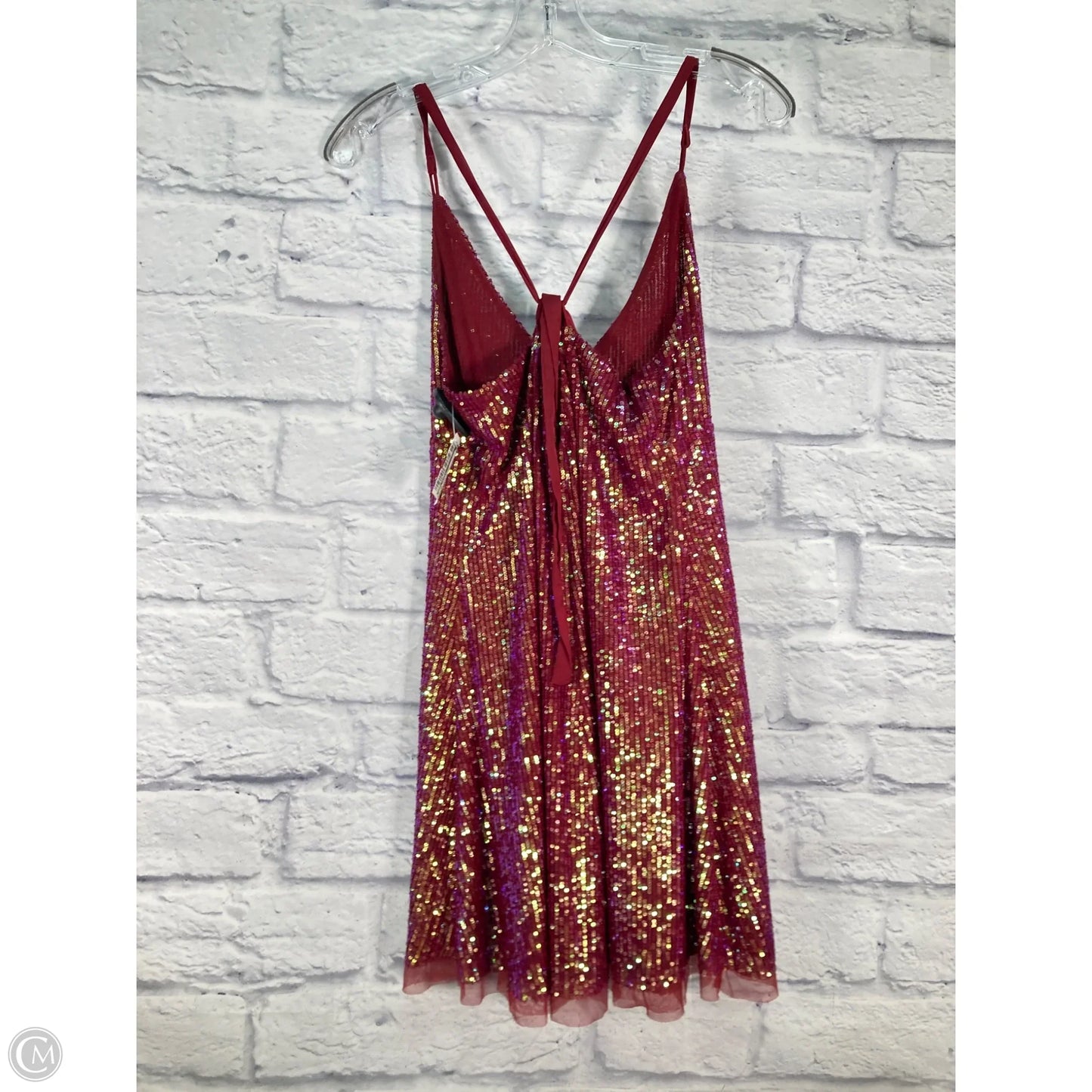 Tunic Sleeveless By Free People In Maroon, Size: M
