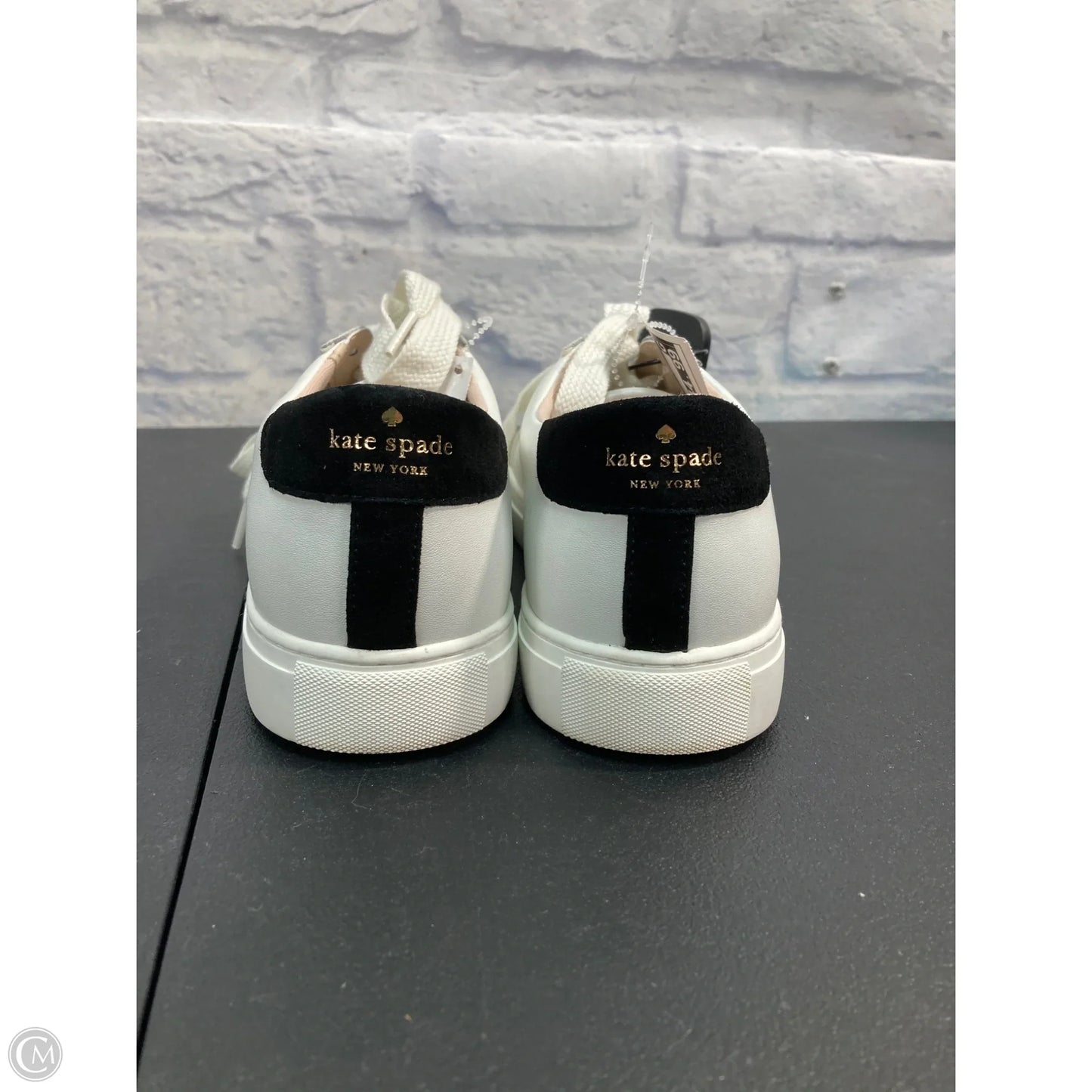 Shoes Designer By Kate Spade In Black & White, Size: 11