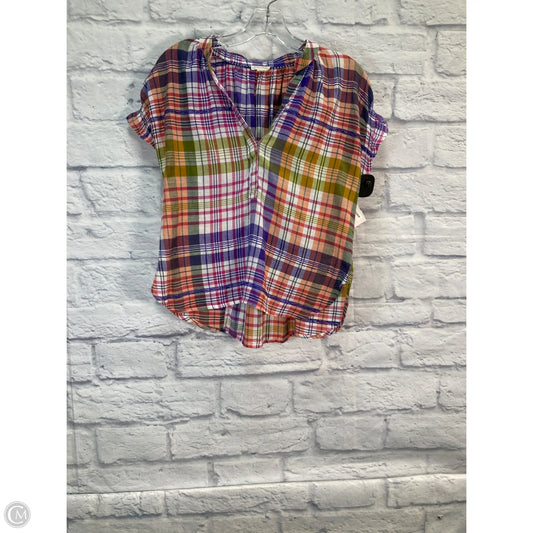 Top Short Sleeve By Pilcro In Multi-colored, Size: Xs