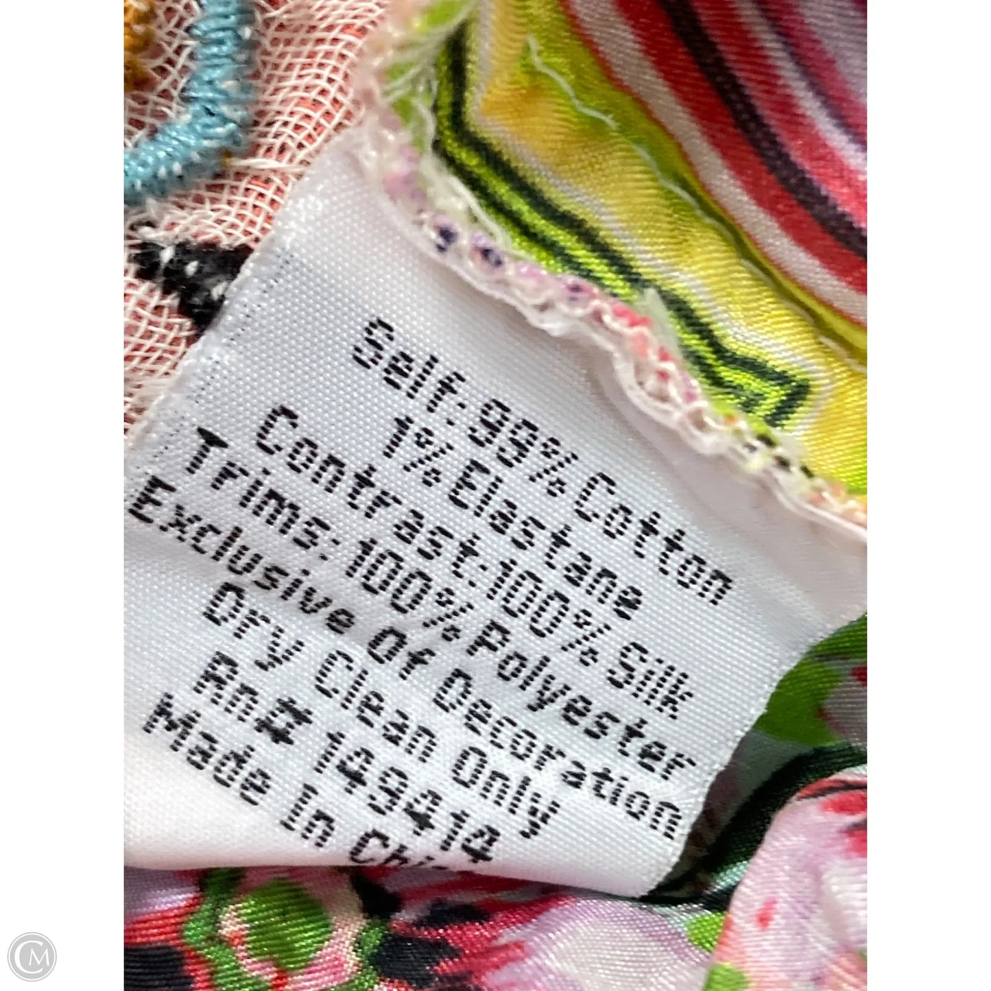 Top Long Sleeve By Johnny Was In Multi-colored, Size: S