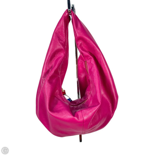 Handbag Leather By Anthropologie, Size: Small