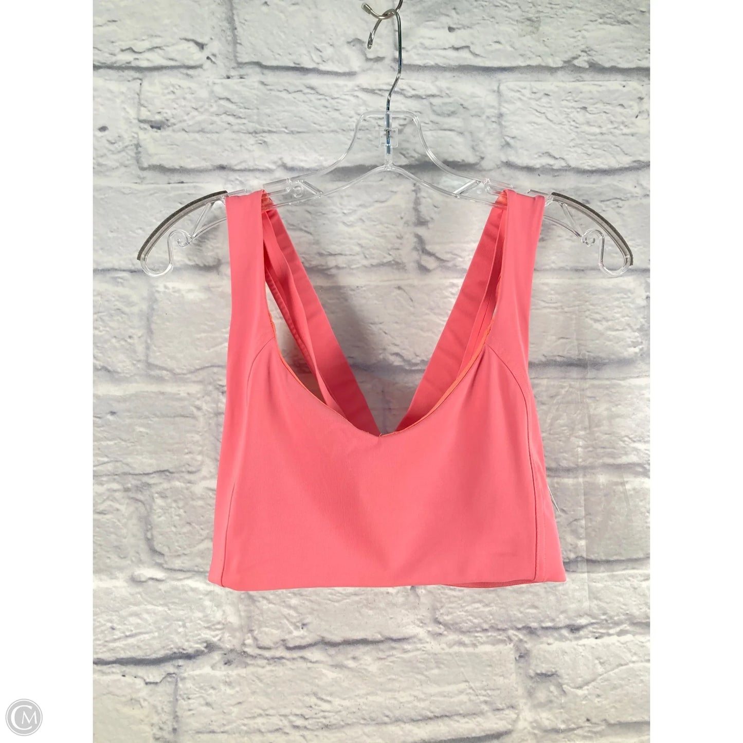 Athletic Bra By Lululemon In Pink, Size: L