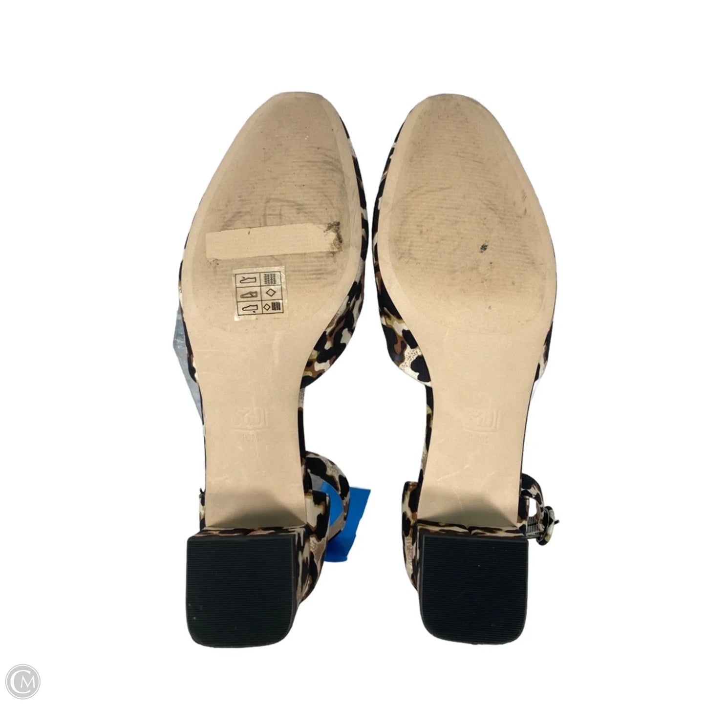 Shoes Heels Kitten By Cabi In Animal Print, Size: 10