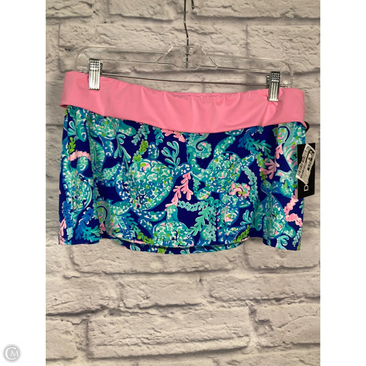 Swimsuit Designer By Lilly Pulitzer In Blue & Pink, Size: 10