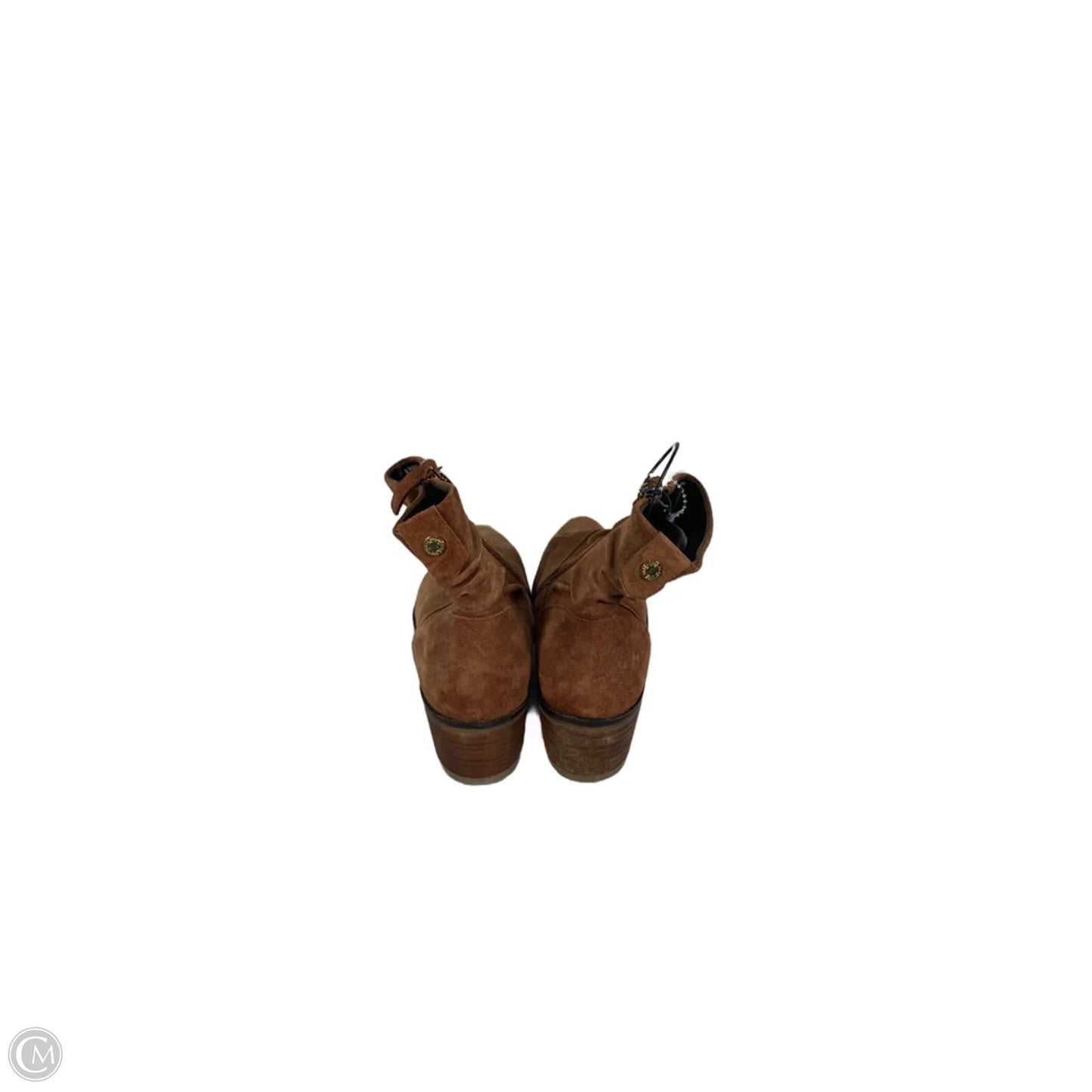 Boots Leather By Cole-haan In Brown, Size: 6