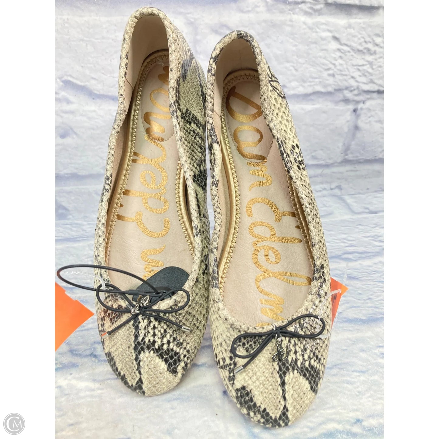 Shoes Flats By Sam Edelman In Snakeskin Print, Size: 10