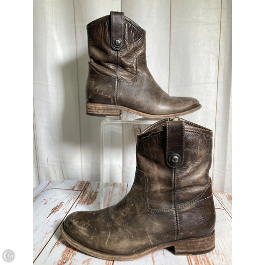 Boots Designer By Frye In Brown, Size: 6.5