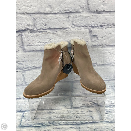 Boots Ankle Heels By Cole-haan In Grey, Size: 10