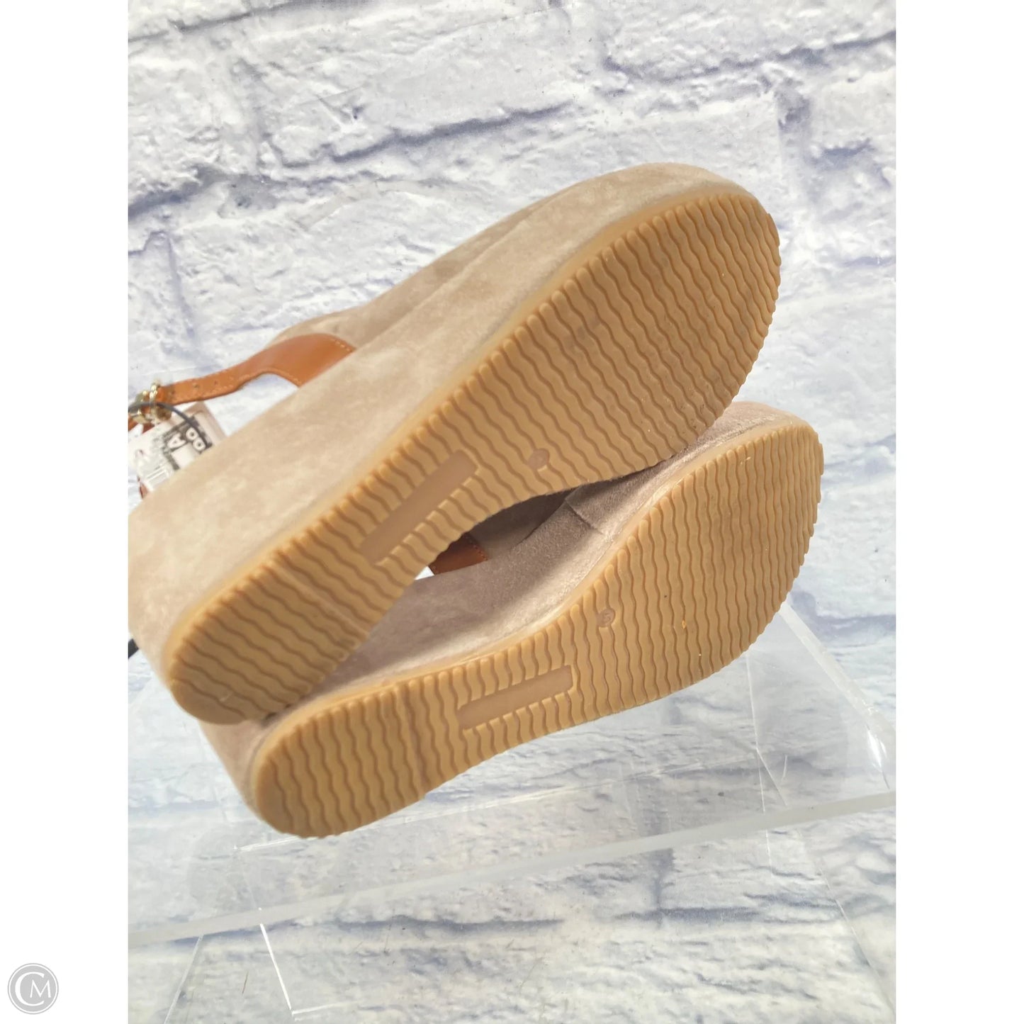 Sandals Heels Platform By Sundance In Tan, Size: 10