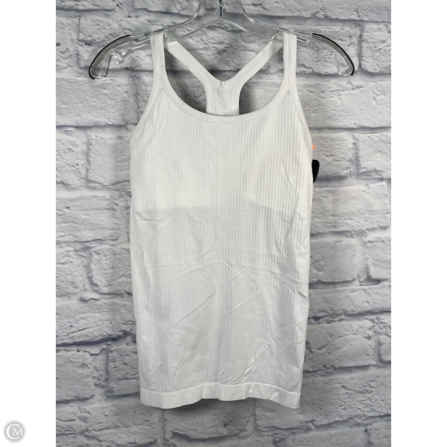 Athletic Tank Top By Lululemon In White, Size: S