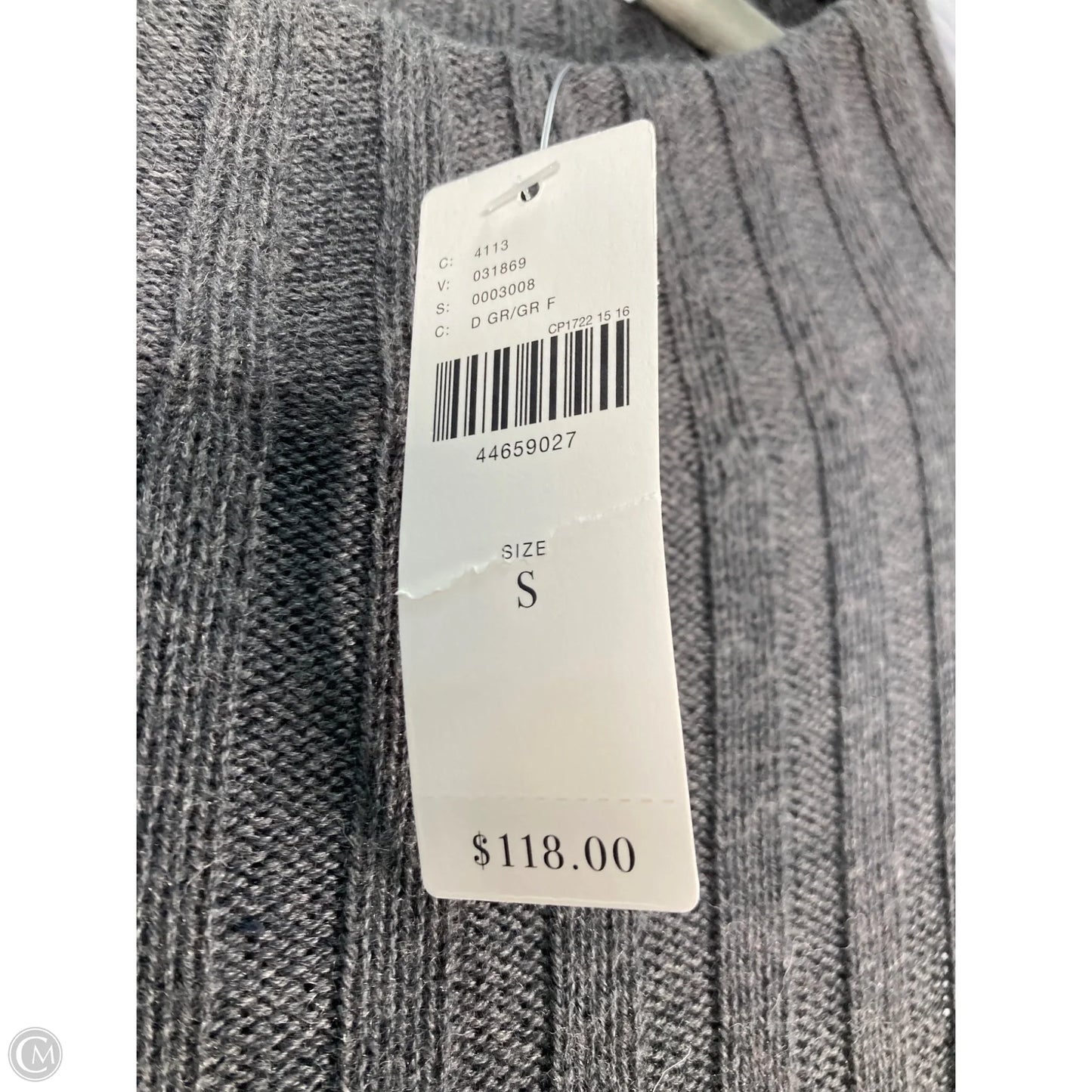 Dress Sweater By Anthropologie In Grey, Size: S