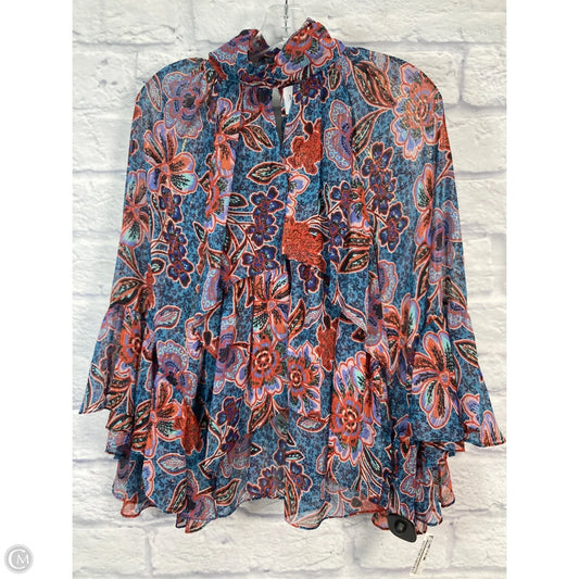 Bodysuit Designer By Misa In Floral Print, Size: Xs