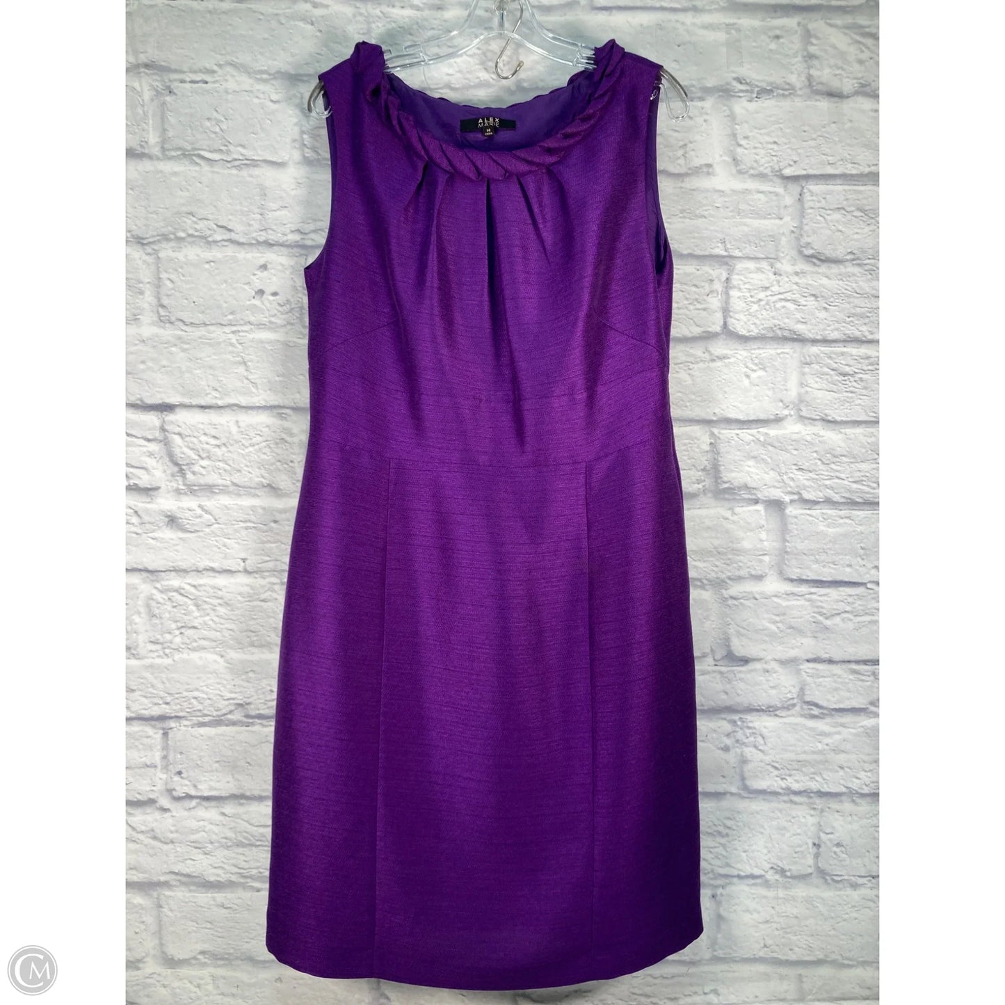 Dress Work By Alex Marie In Purple, Size: L