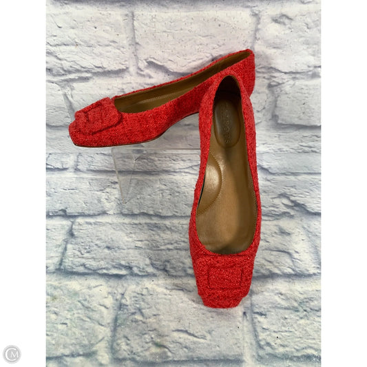 Shoes Flats By Talbots In Red, Size: 7.5