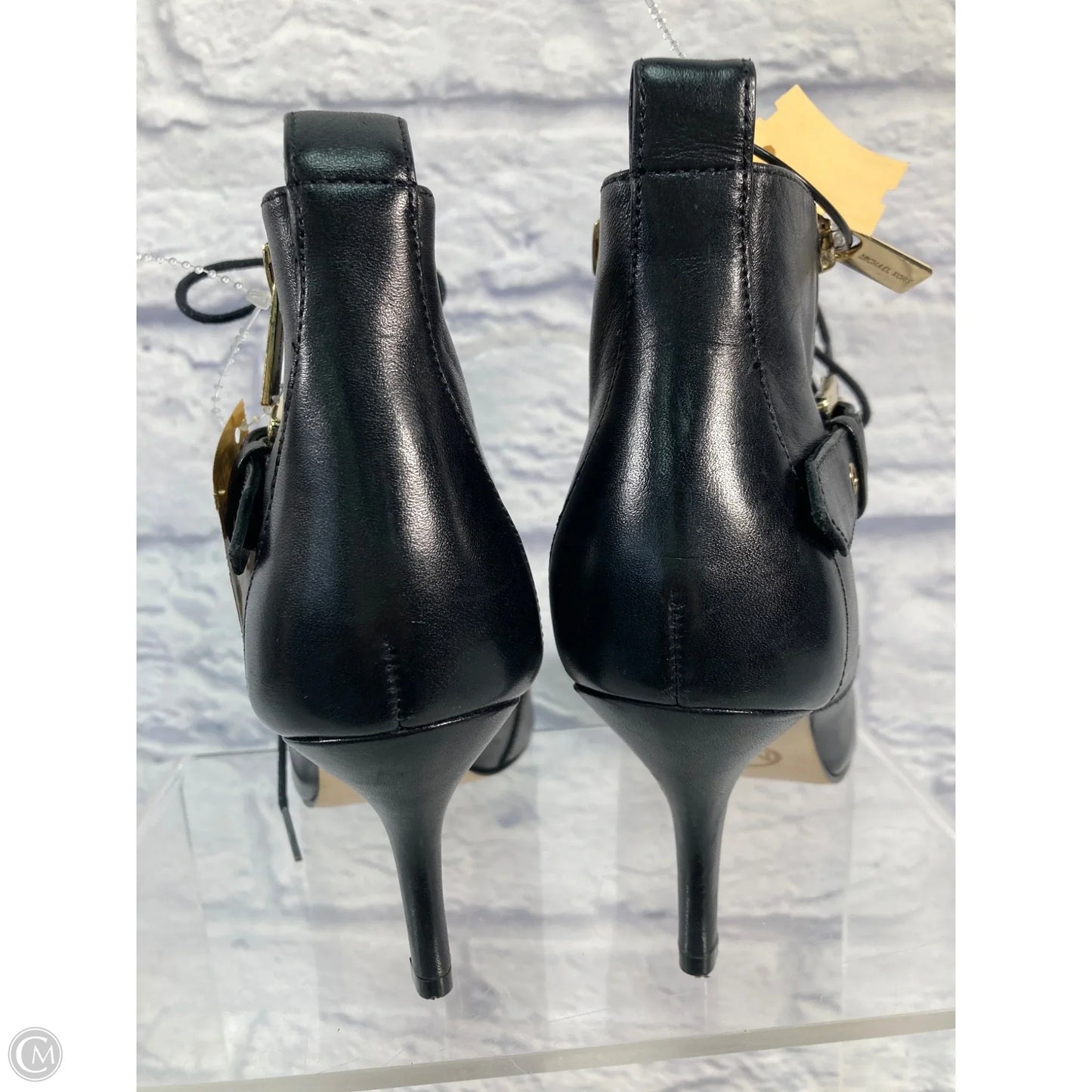Boots Ankle Heels By Michael By Michael Kors In Black, Size: 6.5