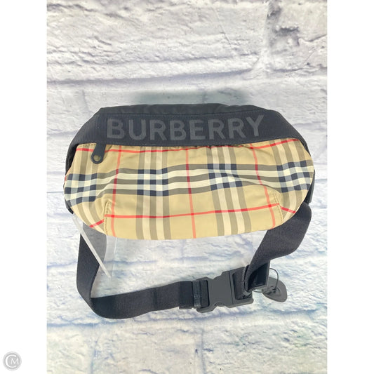 Belt Bag Luxury Designer By Burberry, Size: Medium