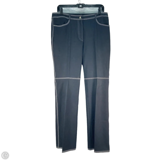 Pants Designer By Escada In Navy, Size: 14