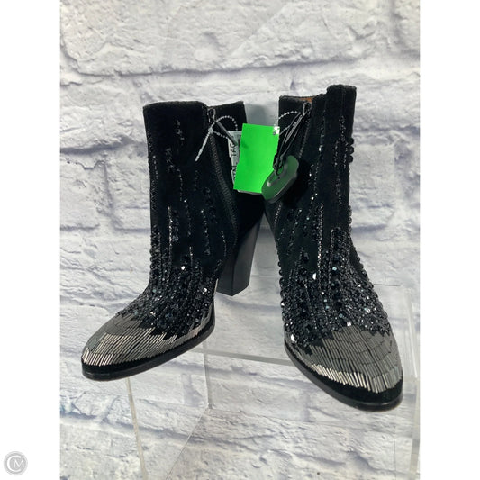 Boots Ankle Heels By Donald Pliner In Black, Size: 7