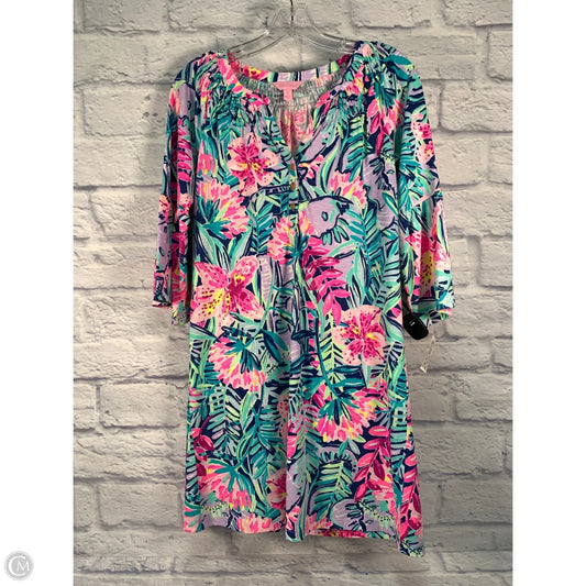 Dress Designer By Lilly Pulitzer In Pink & Purple, Size: Xs