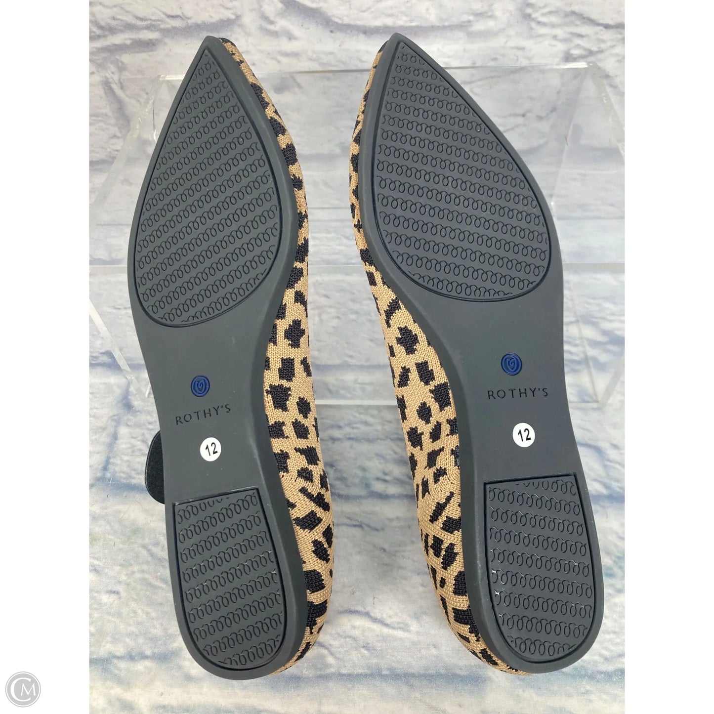 Shoes Flats By Rothys In Animal Print, Size: 12