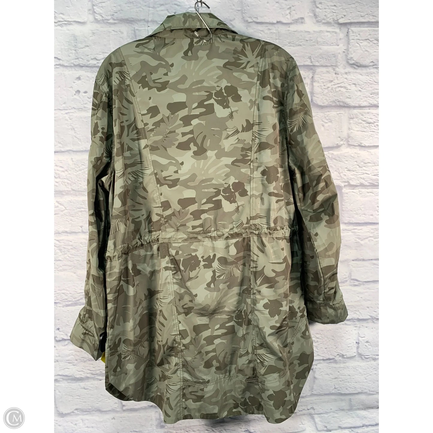 Coat Raincoat By Tommy Bahama In Camouflage Print, Size: M