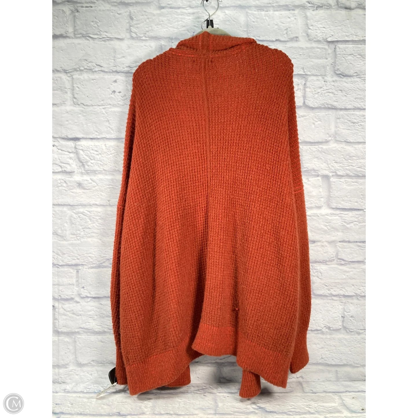 Sweater Cardigan By Sleeping On Snow In Orange, Size: M