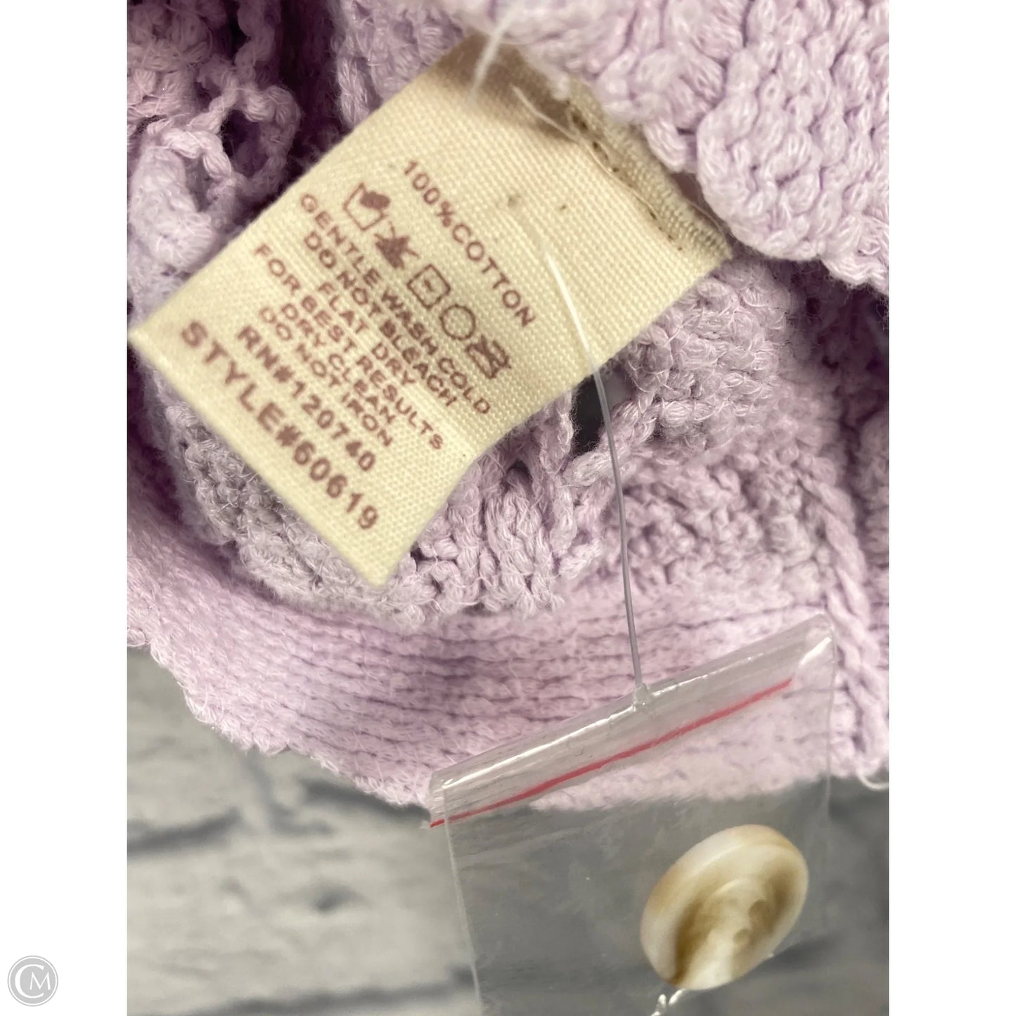 Cardigan By Mystree In Purple, Size: S