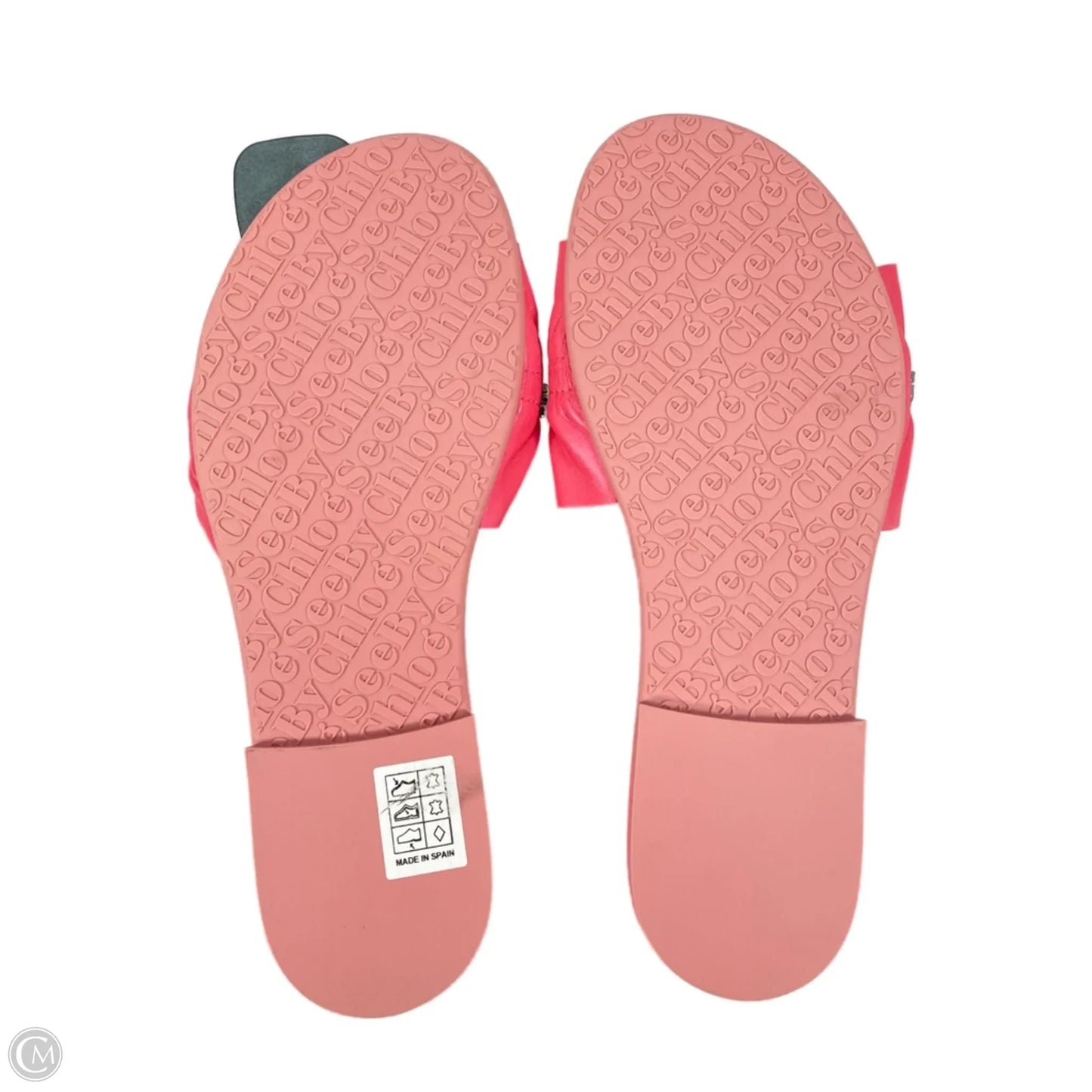 Sandals Designer By See By Chloe In Pink, Size: 7.5