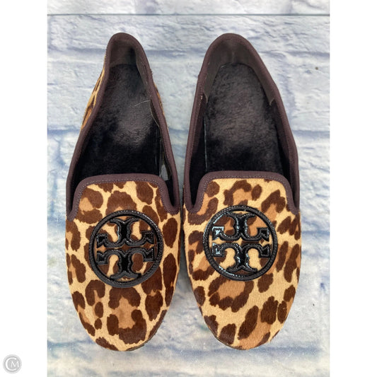 Slippers Designer By Tory Burch In Animal Print, Size: 7