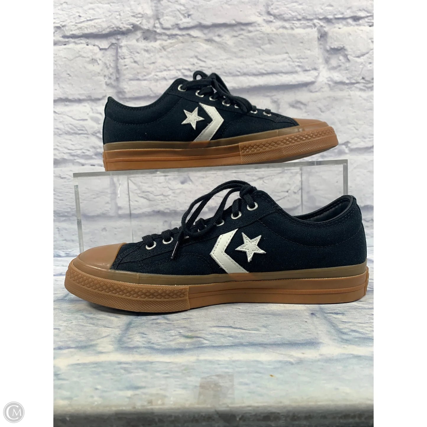 Shoes Sneakers By Converse In Black & Brown, Size: 9.5