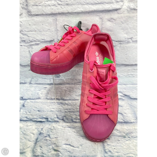 Shoes Sneakers By Adidas In Pink, Size: 7
