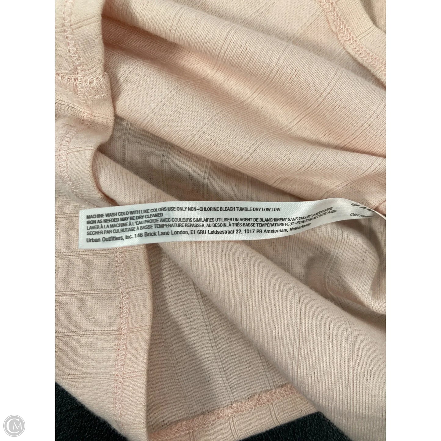 Top Short Sleeve By Free People In Pink, Size: M
