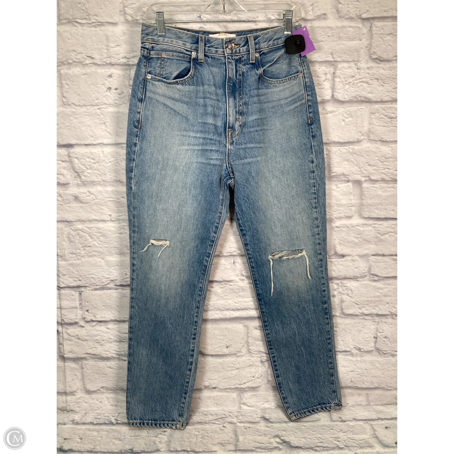 Jeans Straight By Clothes Mentor In Blue Denim, Size: 6