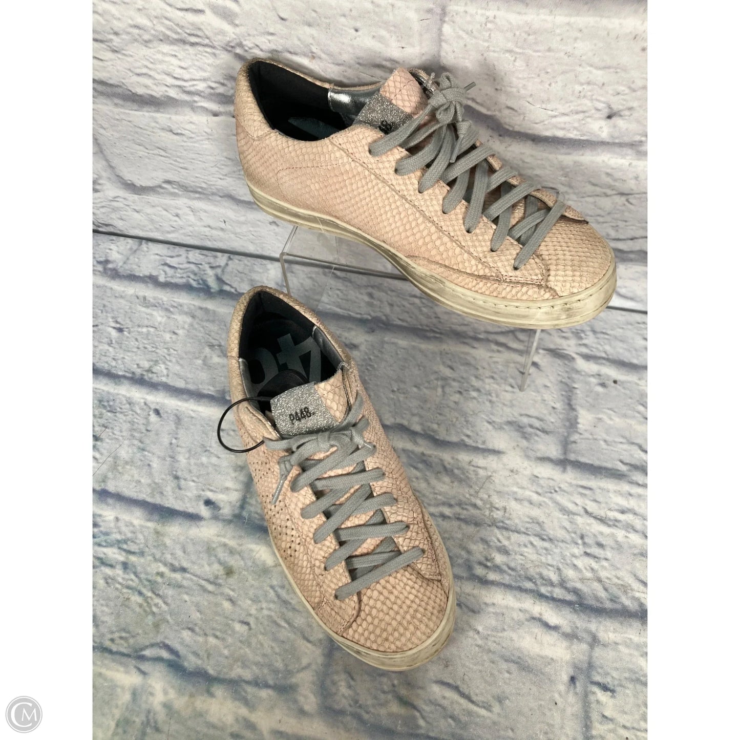 Shoes Sneakers By P448 In Pink, Size: 8.5