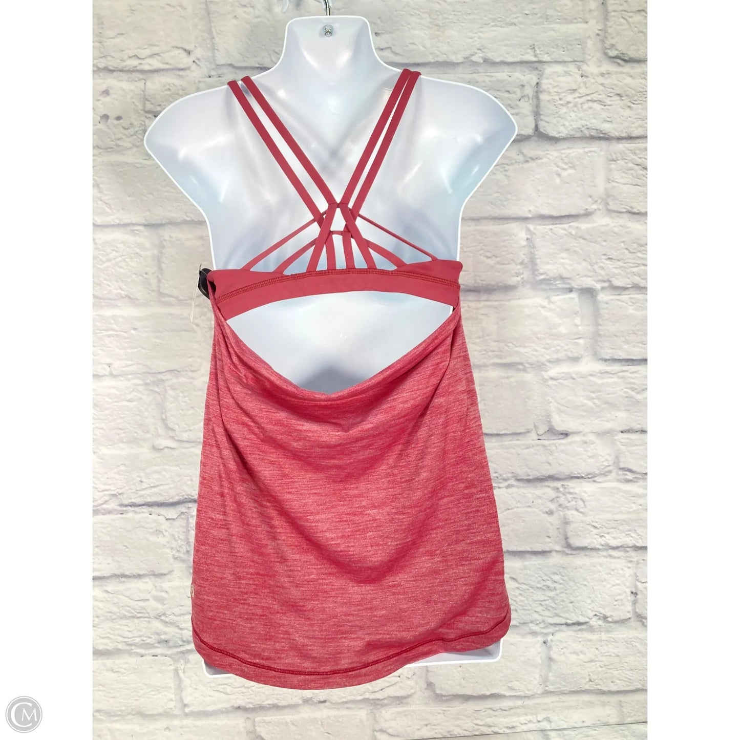 Athletic Tank Top By Lululemon In Red, Size: 4