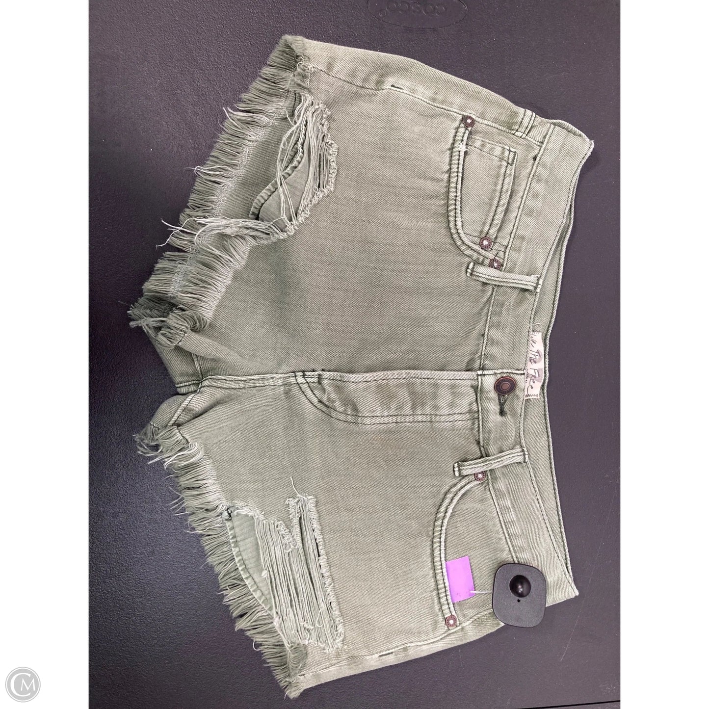 Shorts By We The Free In Green Denim, Size: 4