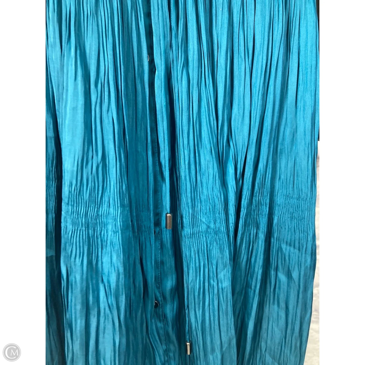 Dress Party Midi By Chicos In Blue, Size: M