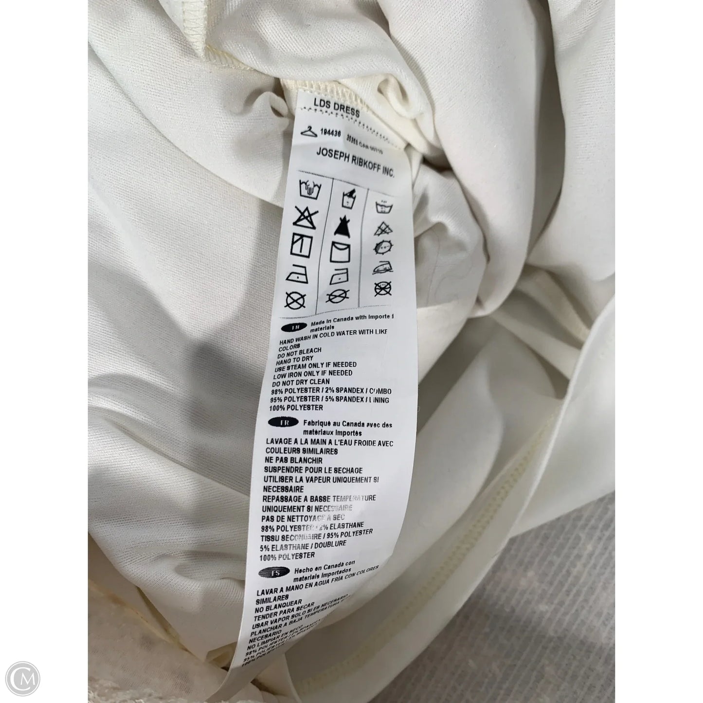 Dress Party Midi By Joseph Ribkoff In Cream, Size: M