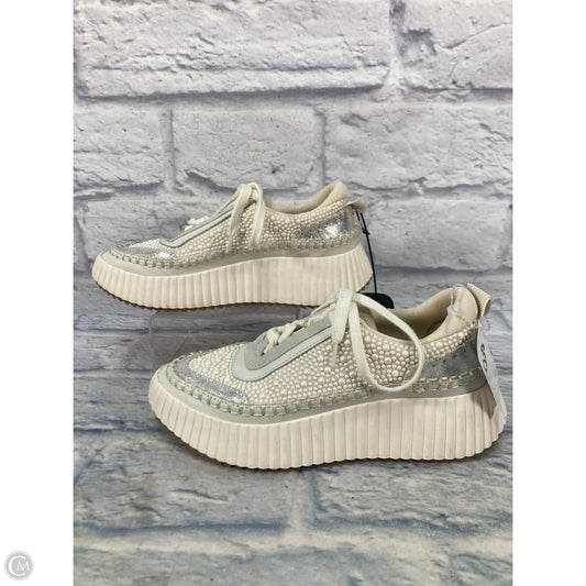 Shoes Sneakers By Dolce Vita In Grey & White, Size: 5.5