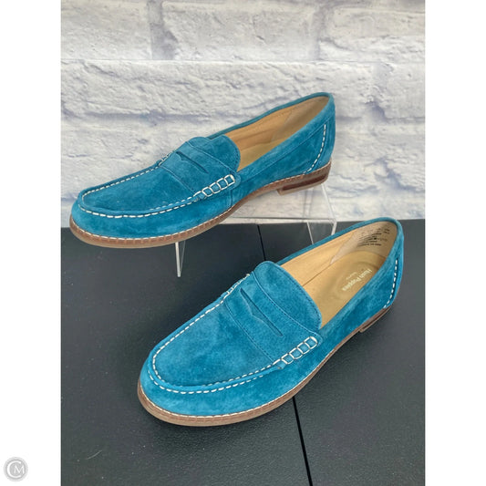 Shoes Flats By Hush Puppies In Blue, Size: 9