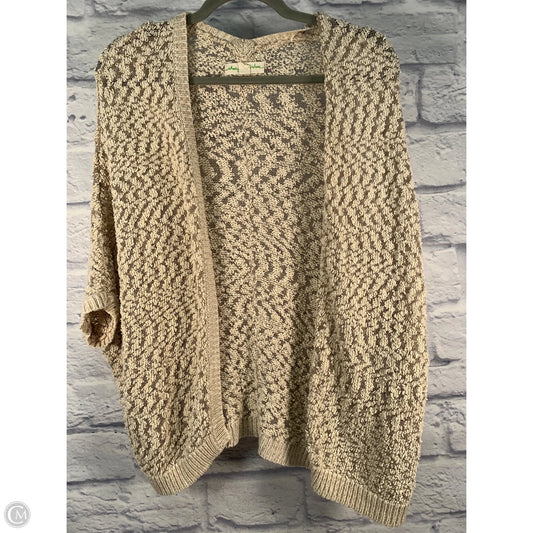Sweater Cardigan By Staring At Stars In Cream & Tan, Size: S